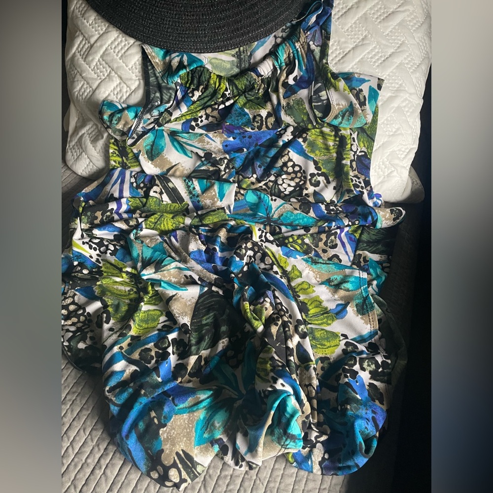 Maxi Print Dress - Picture 5 of 8